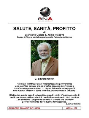cover image of Salute, sanità, profitto